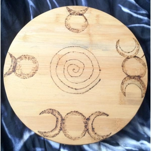 God and Goddess offering plate