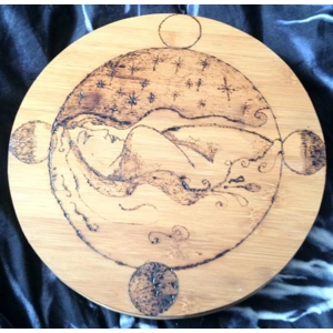 Goddess and the phases of the Moon