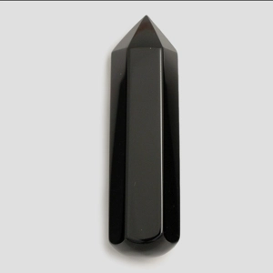 Black Obsidian Crystal Wand (60 Mm)