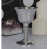 SILVER METAL PENTAGRAM CHALICE
