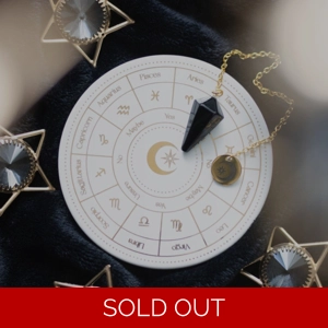 ASTROLOGY WHEEL PENDULUM DIVINATION KIT