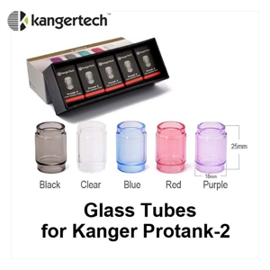 Replacement Glass Tube for Kanger Protank 2/Protank 3/AeroTank/GeniTank