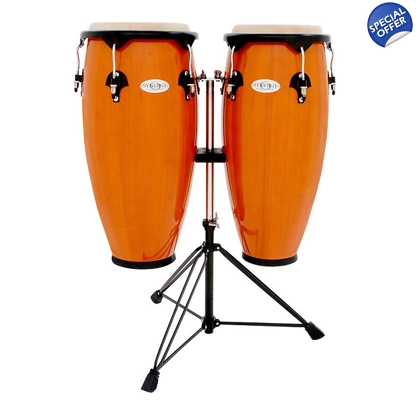 Toca Congas Set-2300AMB Synergy 10" & 11" with Stand