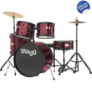 Stagg 5 Piece Drum Set .. Stagg 5 Piece Drum Set ..