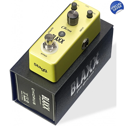 BLAXX Chorus pedal for electric guitar