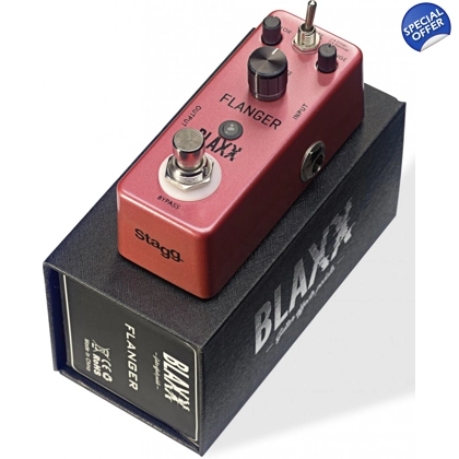 BLAXX 2-mode Flanger pedal for electric guitar