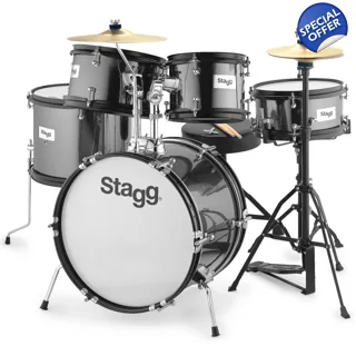 5-piece junior drum set.. 5-piece junior drum set..