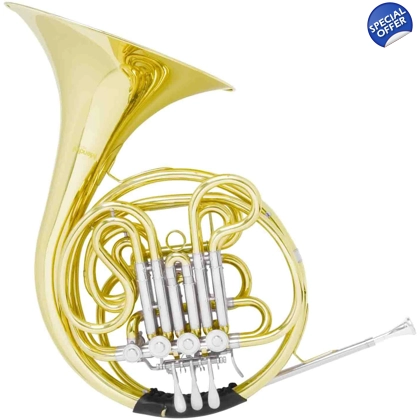 Mendini MFH-20 Single Key of F Brass French Horn