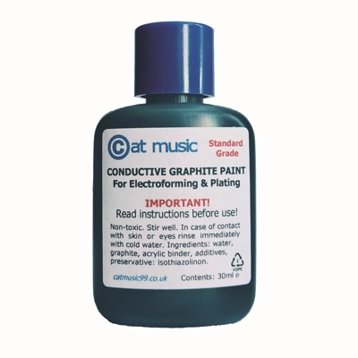 Conductive Paint for Electroplating and Electroforming