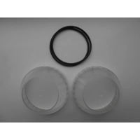 Set of 2 Bucket Lids for Adapters on Hermle Z366 / Z366K Centrifuges