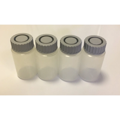 200ml PP flat bottom bottle with cap, set of 4 200ml PP flat bottom bottle with cap, set of 4