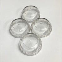 MSE 200ml poly screw bucket lid, set of 4