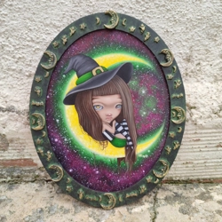 Absinthe Glow Moon Witch