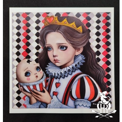 The Queen´s Broken Heart - Art Print