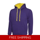Classic Contrast Hooded..
