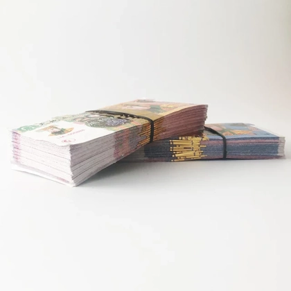 Ancestor money (spirit money) 10 bills