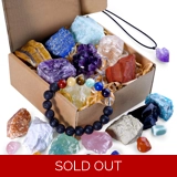 Crystals and Healing Stone box