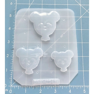 Kawaii Bear Balloons Handmade Plastic Mold Kawaii Bear Balloons Handmade Plastic Mold