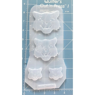 Vintage halloween Cat Pallet of 4 Handmade Plastic Mold Vintage halloween Cat Pallet of 4 Handmade Plastic Mold