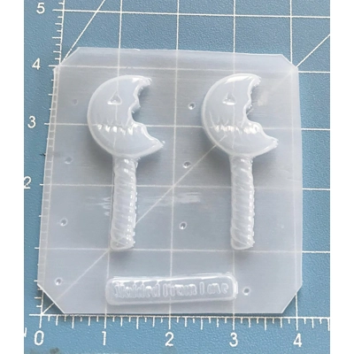 set of 2 Jody's Sam's Lolly Pops Handmade Plastic Mold set of 2 Jody's Sam's Lolly Pops Handmade Plastic Mold