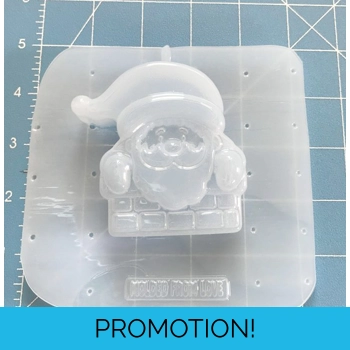 Santa In Chimney Soap/Bath B..