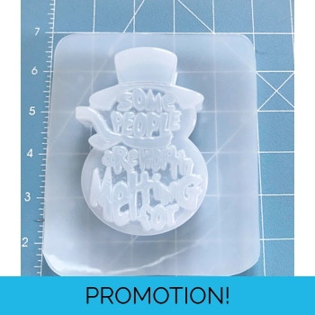 Some People Snowman Soap Bat..