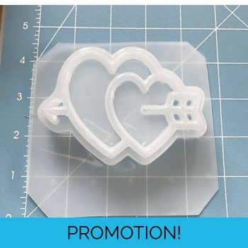 Double Valentine Heart Soap/..