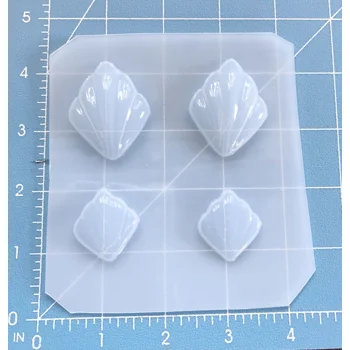 Set of 4 elongated..