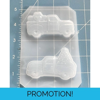 Retro Pickup with hearts and..