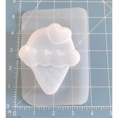 LOVE CONE Soap/ Bath Bomb handmade Plastic Mold