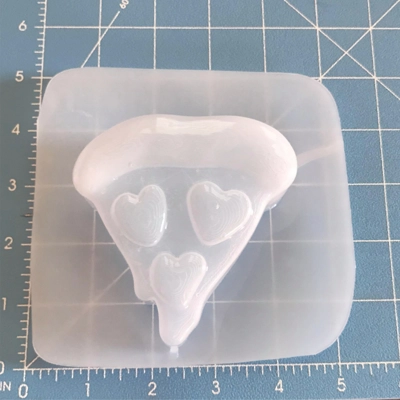 Love Pizza Soap/Bath Bomb Handmade Plastic Mold