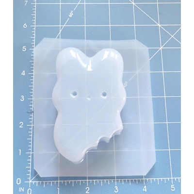 Bitten Marshmallow Bunny Soap/ Bath Bomb Handmade Plastic Mold