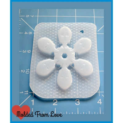 C3Po Snowflake Ornament Handmade Plastic Mold