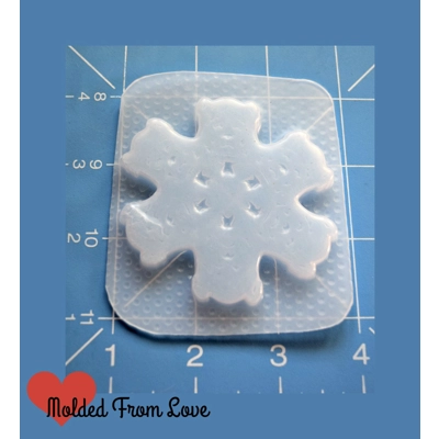 Ewock Snowflake Ornament Handmade Plastic Mold