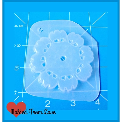 Batman 2 Snowflake Handmade Plastic Mold