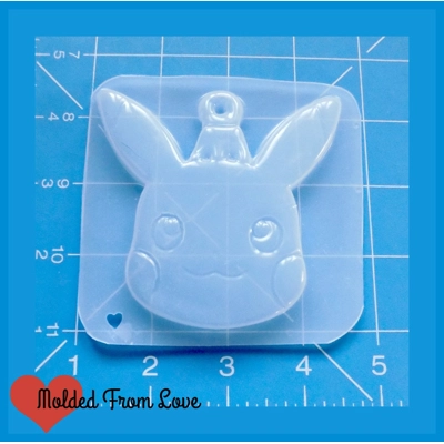 Pikachu Large Christmas Ornament Handmade Plastic Mold Pikachu Large Christmas Ornament Handmade Plastic Mold