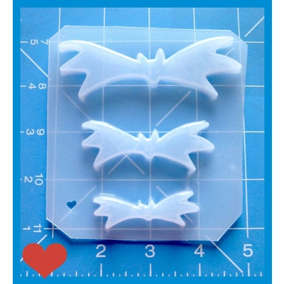 3 Jack Bowties Handmade Plastic Mold 3 Jack Bowties Handmade Plastic Mold