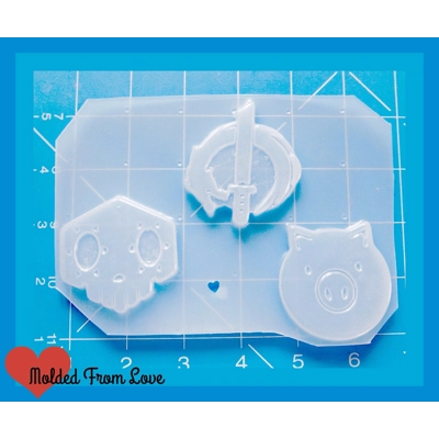Overwatch2 Pallet of 3 Characters Handmade Plastic Mold COPY Overwatch2 Pallet of 3 Characters Handmade Plastic Mold COPY