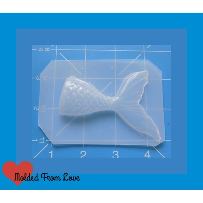 Luxurious Mermaid Tail Handmade Plastic Mold Luxurious Mermaid Tail Handmade Plastic Mold