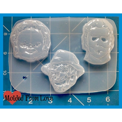 Chucky, Freddy and Mike Meyers Handmade Plastic Mold Chucky, Freddy and Mike Meyers Handmade Plastic Mold