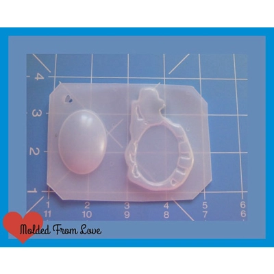 Freddy Kreuger Setting and dome Handmade Plastic Mold