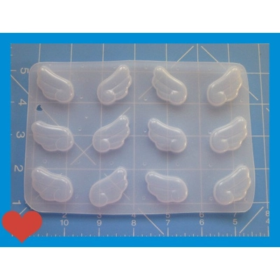 6 sets Kawaii Chibi Wings Handmade Plastic Mold