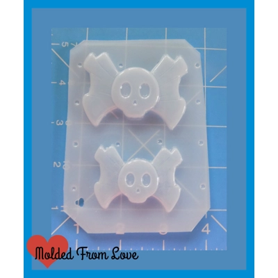 Wrapped Skull Candy Shapes Handmade Plastic Mold Wrapped Skull Candy Shapes Handmade Plastic Mold