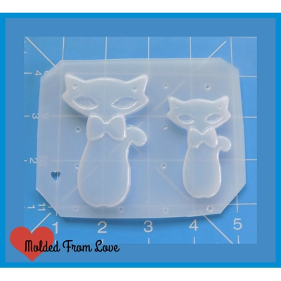 New Atomic Kitties Full Body Handmade Plastic Mold