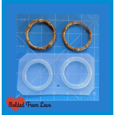 Retro Bamboo Hoop Shapes Handmade Plastic mold Retro Bamboo Hoop Shapes Handmade Plastic mold