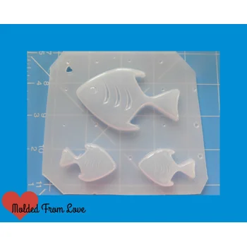 3 Retro Style Fish..