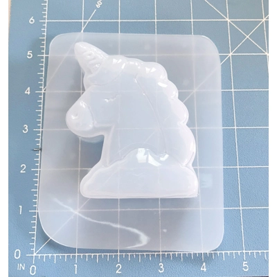 Kawaii Unicorn Soap/ Bath Bomb Handmade Plastic Mold