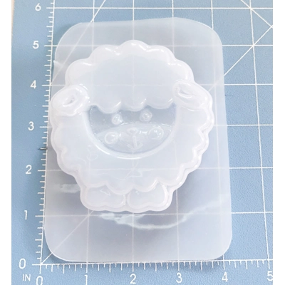 Easter Little Lamb Soap/Bath Bomb Handmade Plastic mold