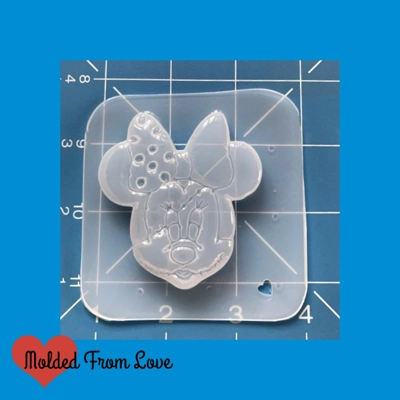 Mouse Sally Head Handmade Plastic Mold
