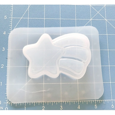 Kawaii Shooting Star Soap Or Bath Bomb Handmade Plastic Mold